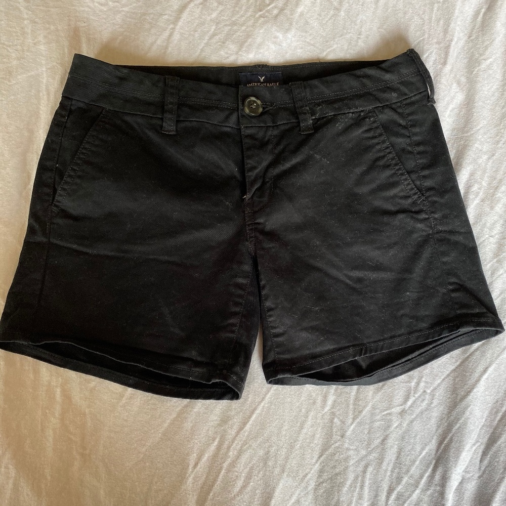 Black, Stretch American Eagle Outfitters shorts